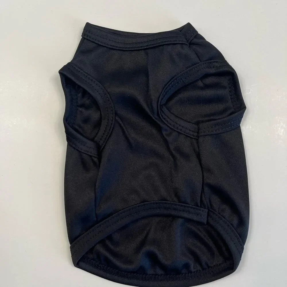 “Boss” Pet Shirt - All Sizes - Black - NWT